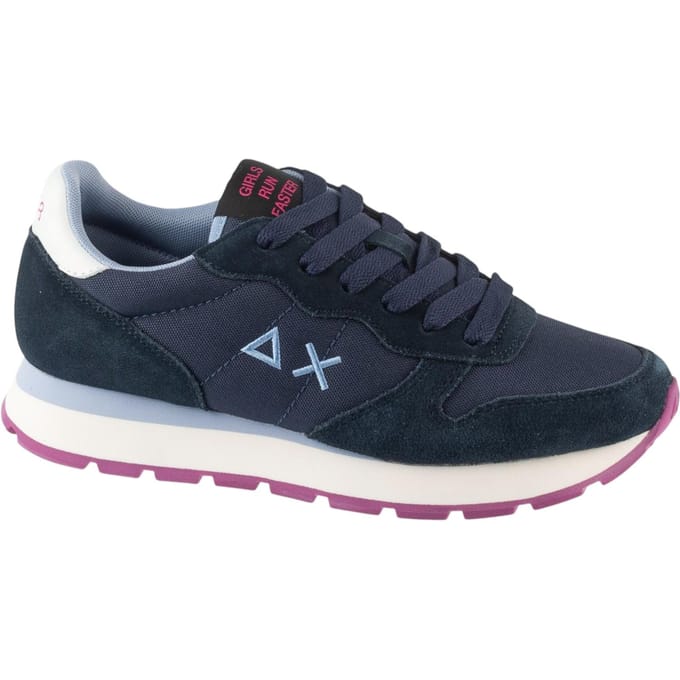 SUN68 Ally Solid, Vrouwen, Marineblauw, Sneakers, maat: 39