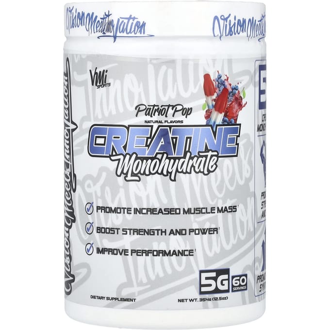 VMI Sports, Monohydrate de créatine, Patriot Pop, 12,5 oz (354 g)
