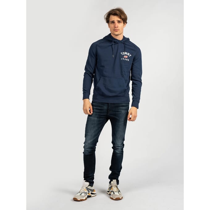 Tommy Jeans blouse Tjm Graphic Mannen blauw