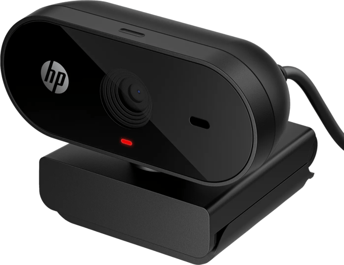 HP 320 - Webcam - Full HD - Zwart
