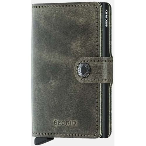 Secrid Miniwallet pasjeshouder vintage olive-black