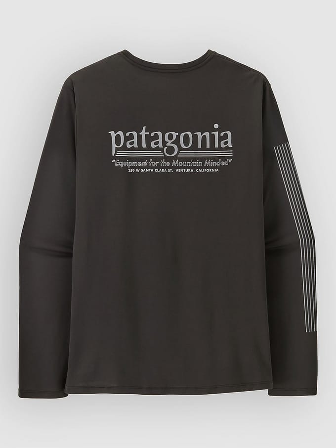 Patagonia Cap Cool Daily Shirt - Hut Tripper Longsleeve zwart