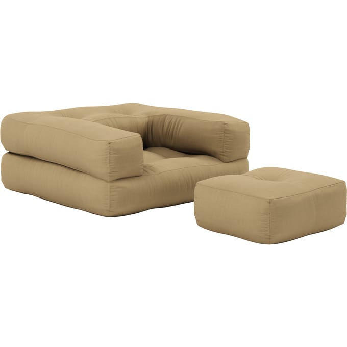 Karup Mini Cube stoel - 758 Wheat Beige