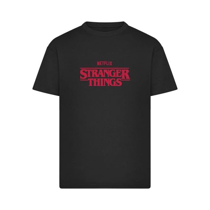 T-shirt Merchcode Stranger Things Rewatch Loose