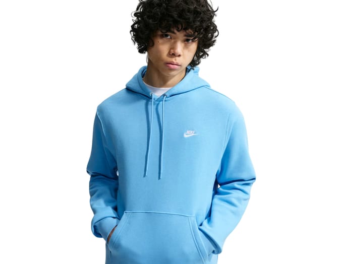 Nike Club Hoody Blauw K497