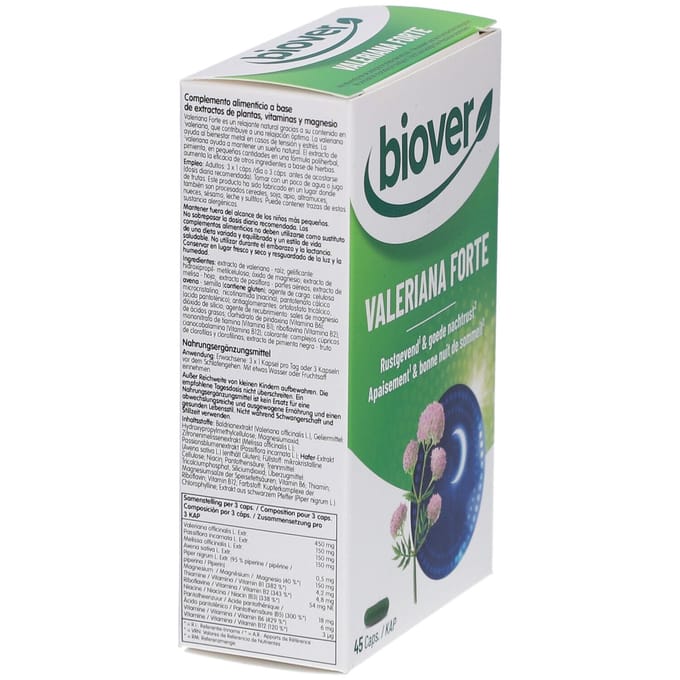Biover Valeriana forte 45 Capsules