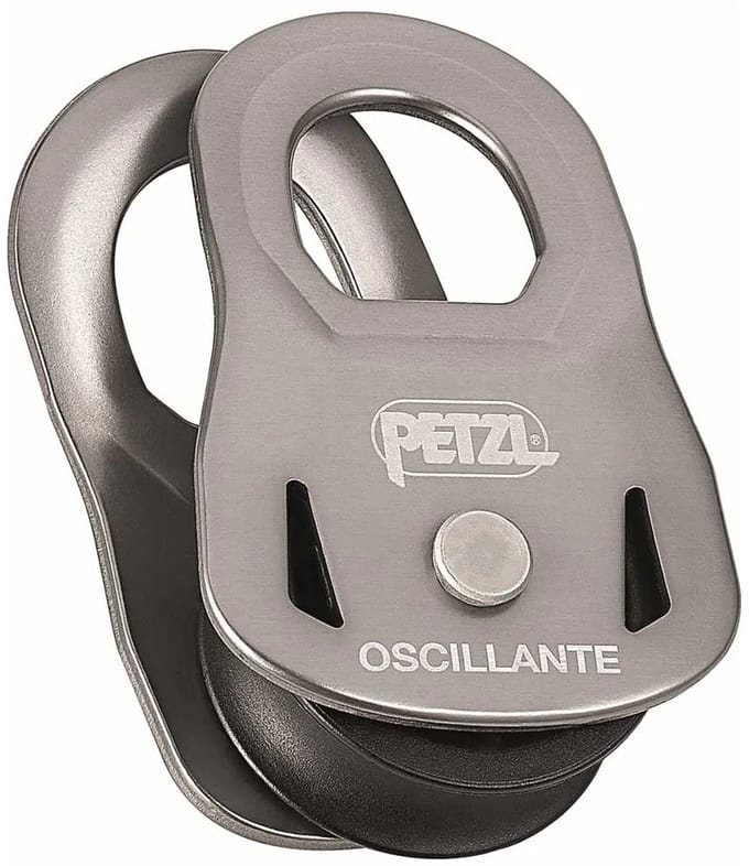 Petzl Oscillante Katrol Zilver