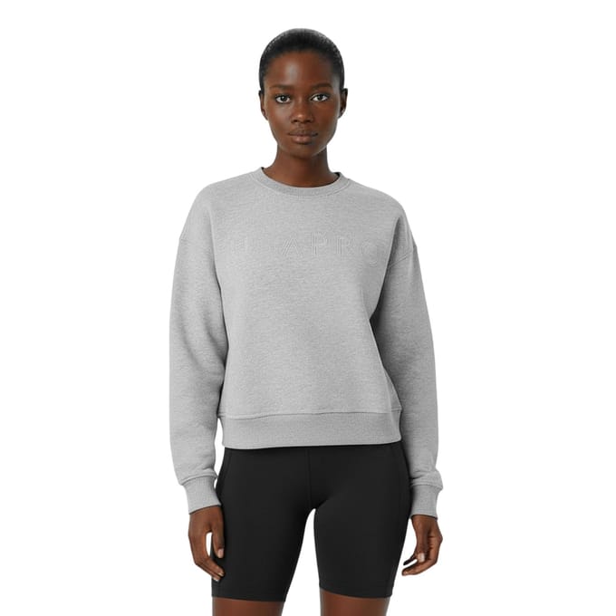 USA Pro Dames/Dames Klassiek Sweatshirt (Grijze Mergel)