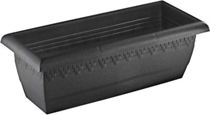 Hega Hoger Plantenbak Jardinera - anctraciet grijs - 50 cm