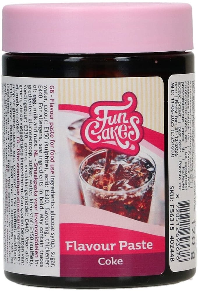 FunCakes Smaakpasta - Aroma - Cola - 120g