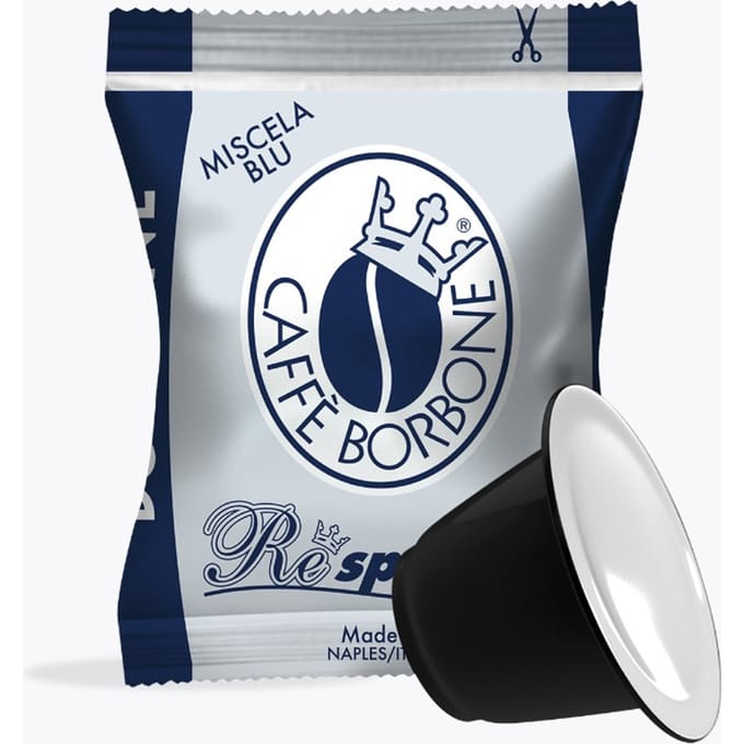 Caffè Borbone Miscela Blu 100 capsules Nespresso®-compatibel