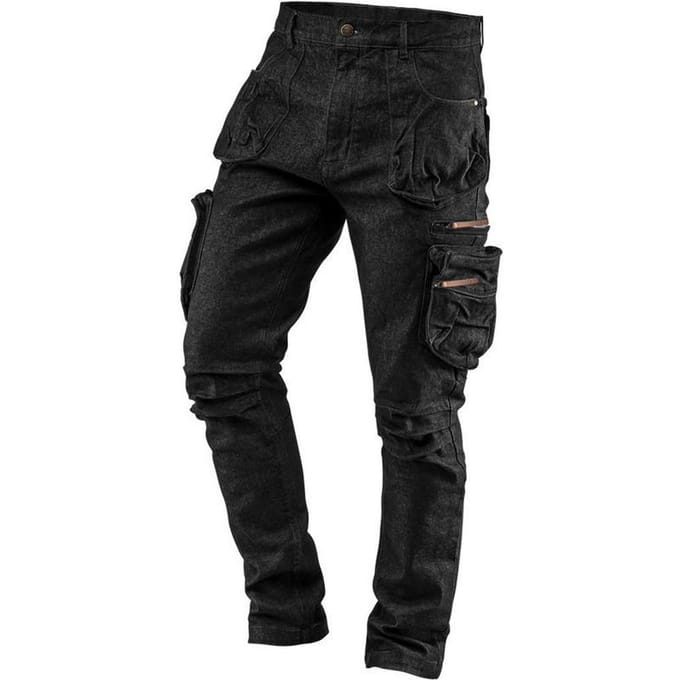 NEO NEO DENIM - Werkbroek - 5-Pocket - Zwart - XL