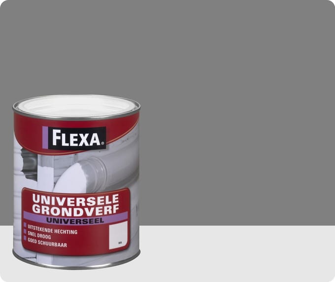 Flexa Grondverf - Binnenhout Deuren En Kozijnen - Grijs - 250ml