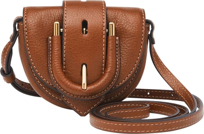 FOSSIL Schoudertas Harwell Crossbody Brown Bruine