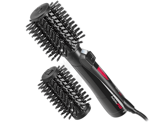 Babyliss PRO Roterende warme luchtborstel outlet zwart 800W