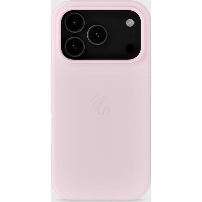 Phone Case Silicone MagSafe Compatible Pale Pink iPhone 17 Pro Max