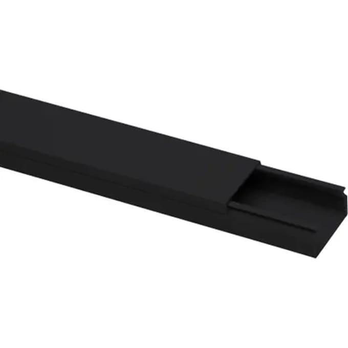 Kopp Kabelgoot 30x15mm Zwart 2m