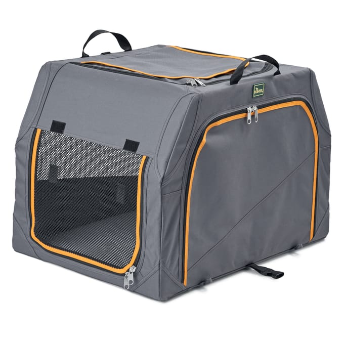 HUNTER Opvouwbare hondenkrat met aluminium frame maat S: 61x46x43 cm