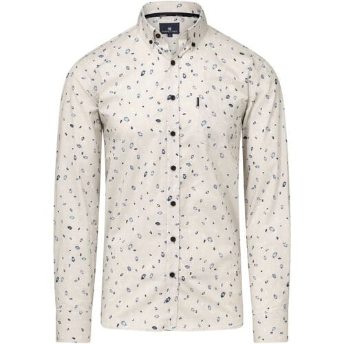 State Of Art Overhemd Print Kit - Maat M - Heren - Overhemden Casual