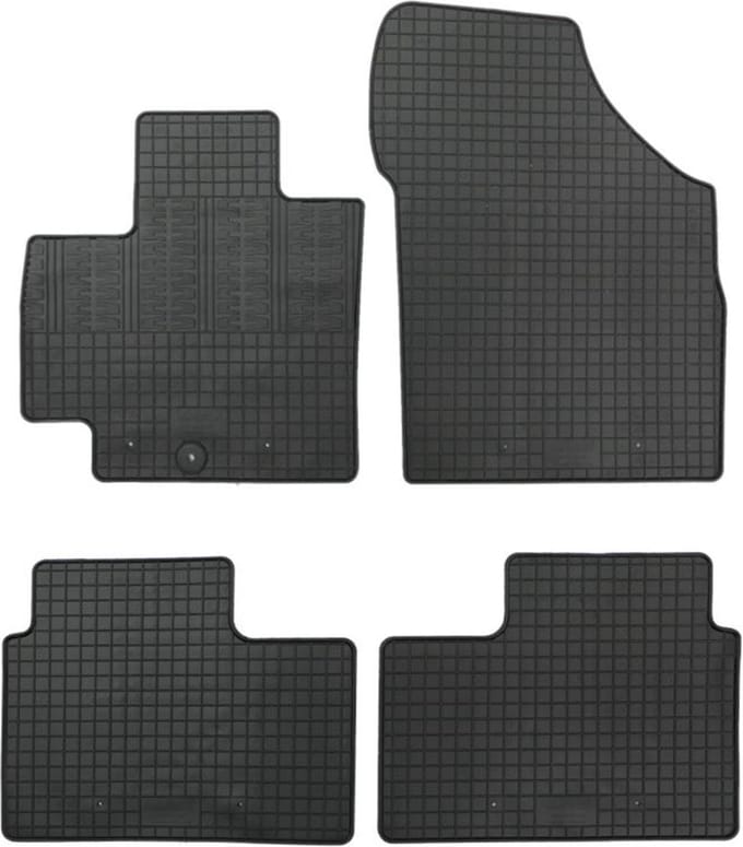 Rubber matten passend voor Suzuki Ignis (MF) 2016- (4-delig + montagesysteem)