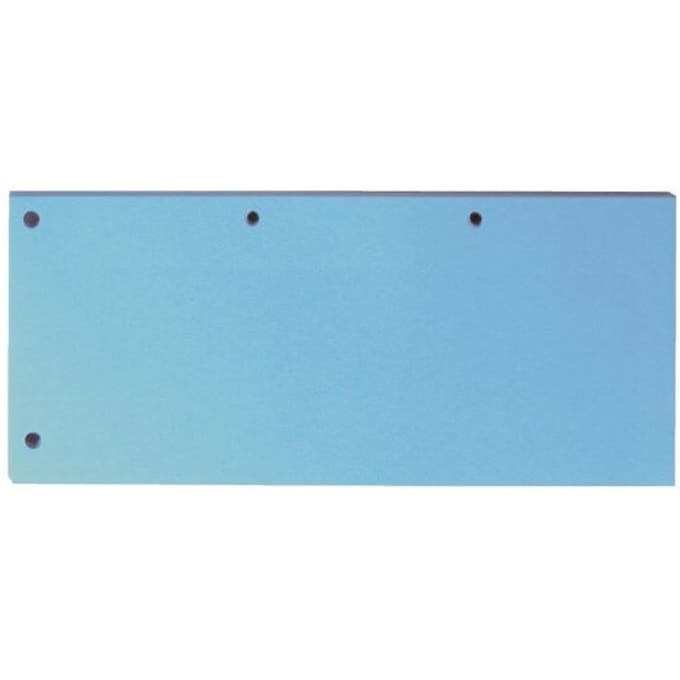 Scheidingsstrook Oxford Duo 240x105mm blauw 60 stuks