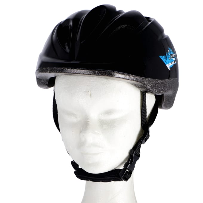 Alert Sport Skate Helm Verstelbaar Zwart