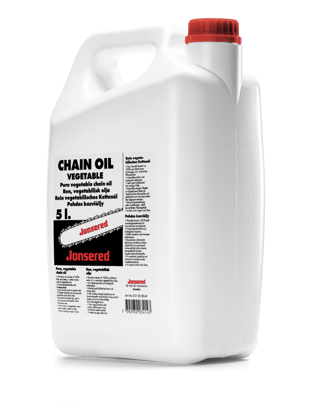 Veg. saw chain oil