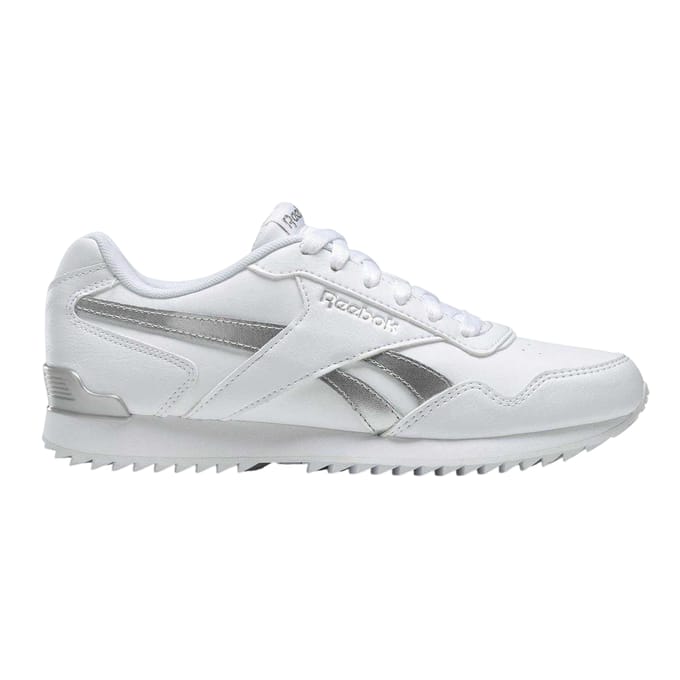 Reebok Dames Royal Glide Flat Sneakers (Wit)