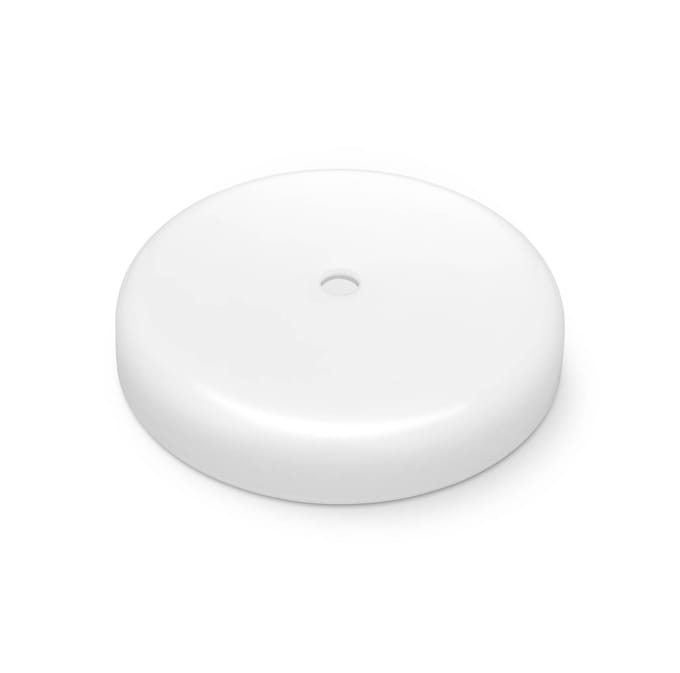 DESIGN BY US Trip LED oplaadbare tafellamp, rood / wit, marmer, glas, IP44