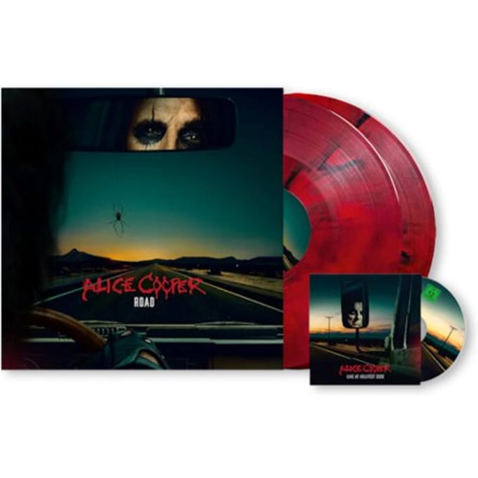 Alice Cooper - Road (Red Marbled 2LP + DVD)