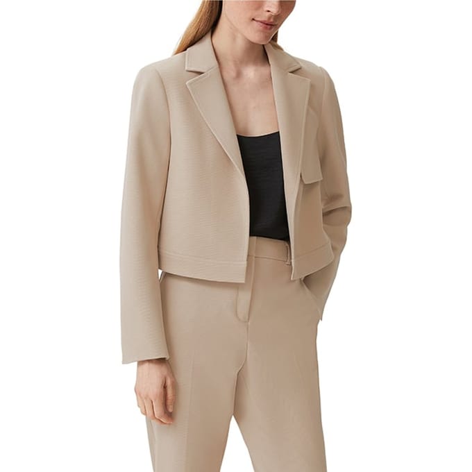 Comma  Jackets Indoor Beige Taille: 46 | Blazers Outlet | Femme | Marron