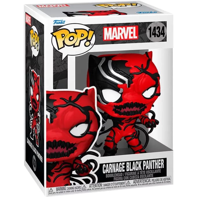 Funko Pop! Marvel: Carnageized - Black Panther