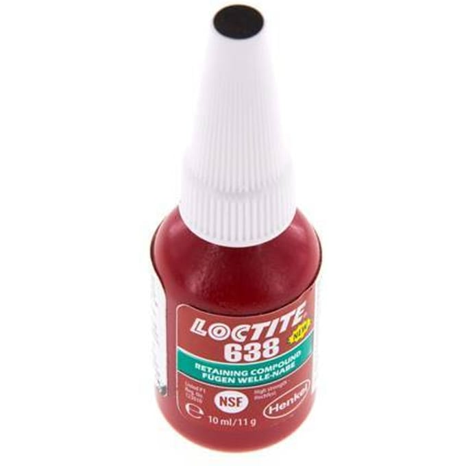 Loctite 638 Groene 10 Ml Voorgelockte Lijm