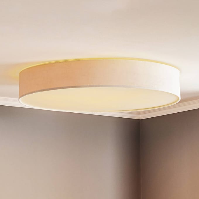 Nowodvorski Lighting Plafondlamp Laguna, crème, Ø 100 cm