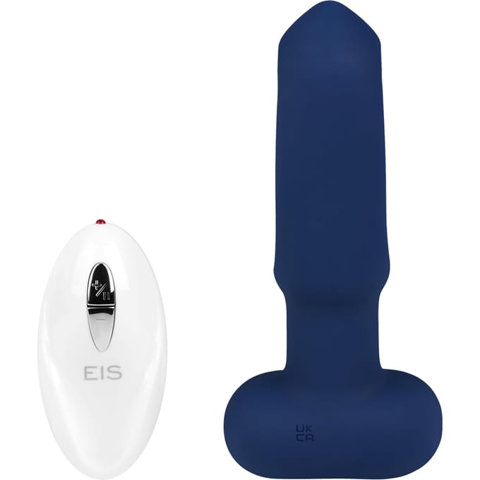 Anale vibrator met genotstimulator, 13,8 cm