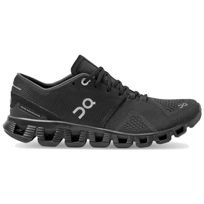 ON Cloud X Zwart Dames Sneakers Asfalt 40.99701 36 black