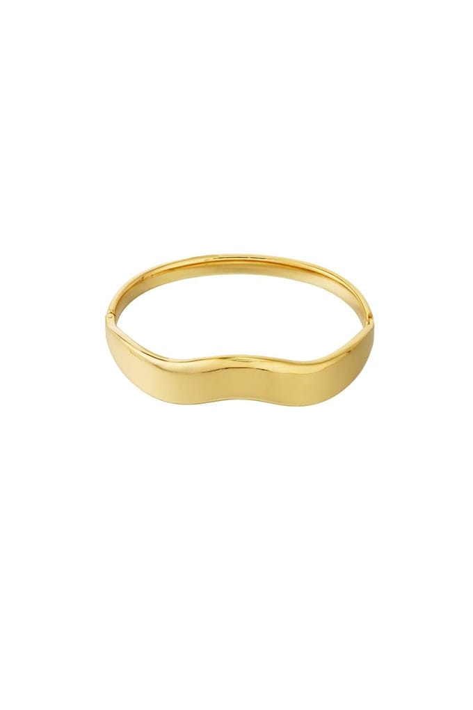 Golvende armband - Verkleurt niet - Cadeau - Goudlief.nl