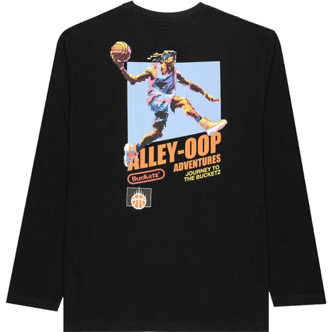 Bucketz Alley-oop Adventures Sweatshirt Zwart