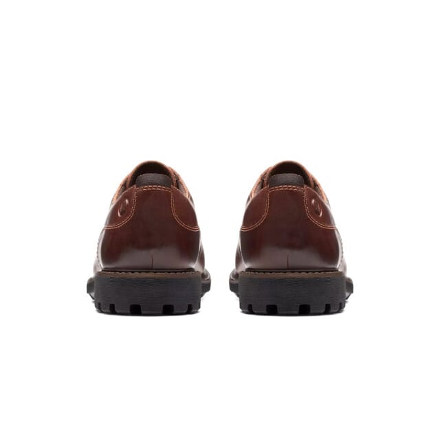 Clarks Batcombe Tie - heren veterschoen - Bruin - maat 42 (EU) 8 (UK)