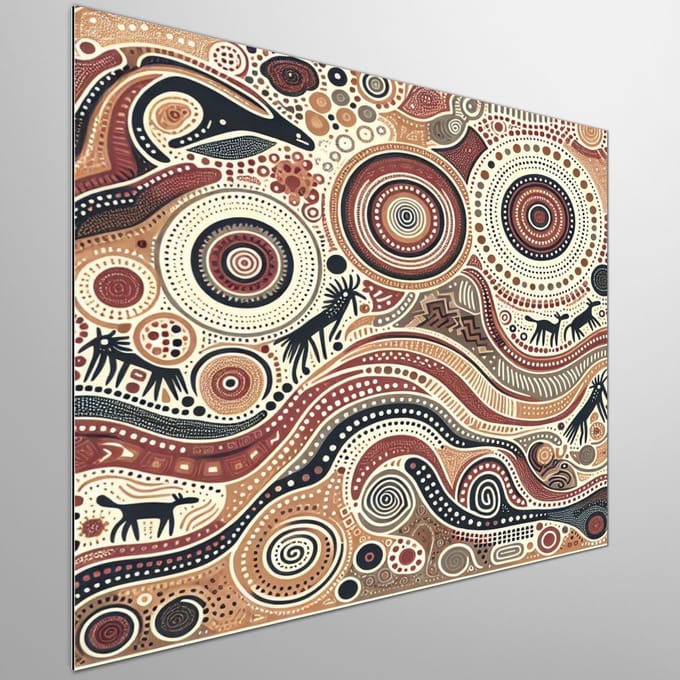 Kunstprint | Wanddecoratie | Dibond | 100 × 100 cm