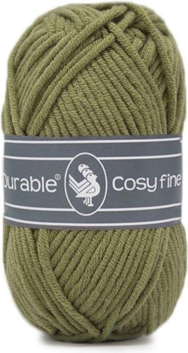 Durable Cosy Fine - 2168 khaki - Katoen/Acryl Garen