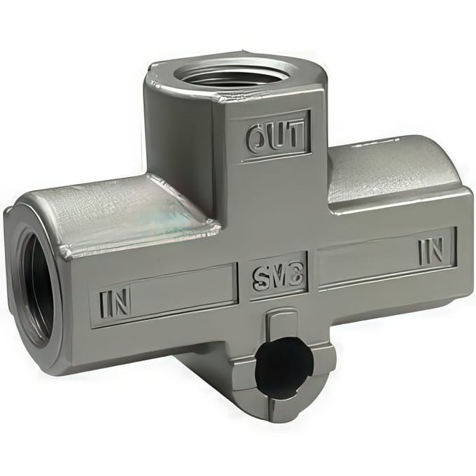 SMC Transmitter-Type Shuttle Ventiel 3.2mm Insteek - VR1210F-23