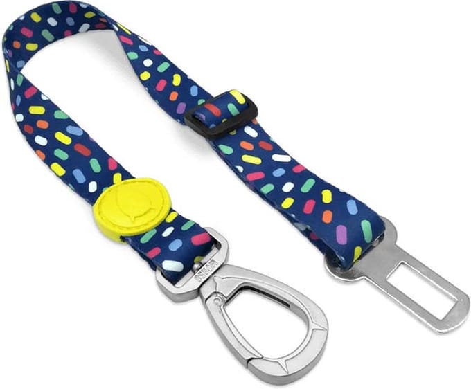 Morso - Honden Autogordel Gerecycled Color Invaders Paars