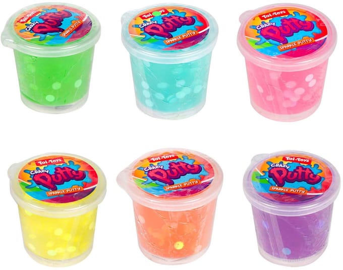 Crazy Putty met Glitters