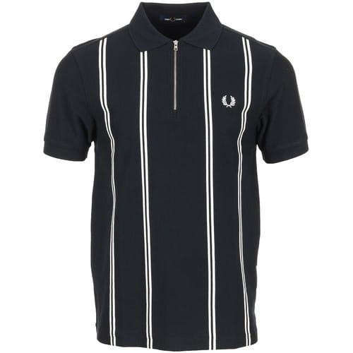 Polo Shirt Korte Mouw Fred Perry Vertical Stripe Polo Shirt