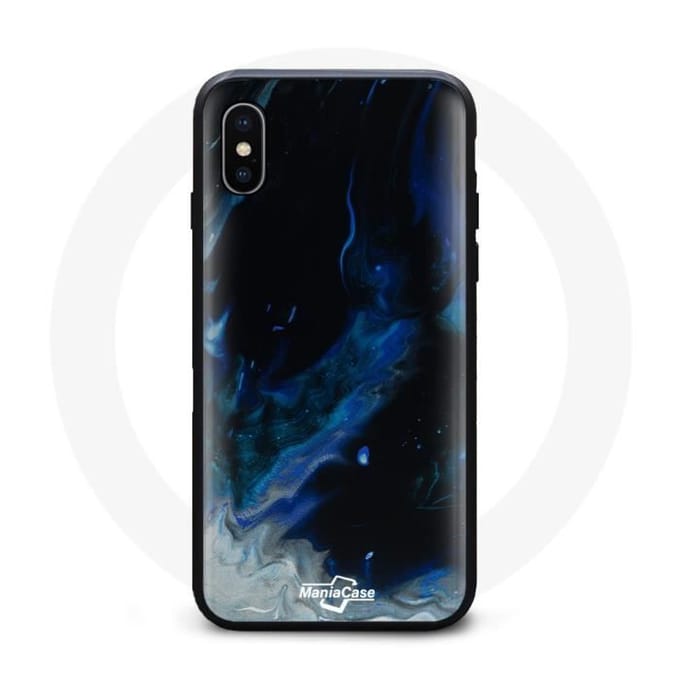 Coque - Art Pawel - iPhone XS Max - Souple - Noir - Design artistique