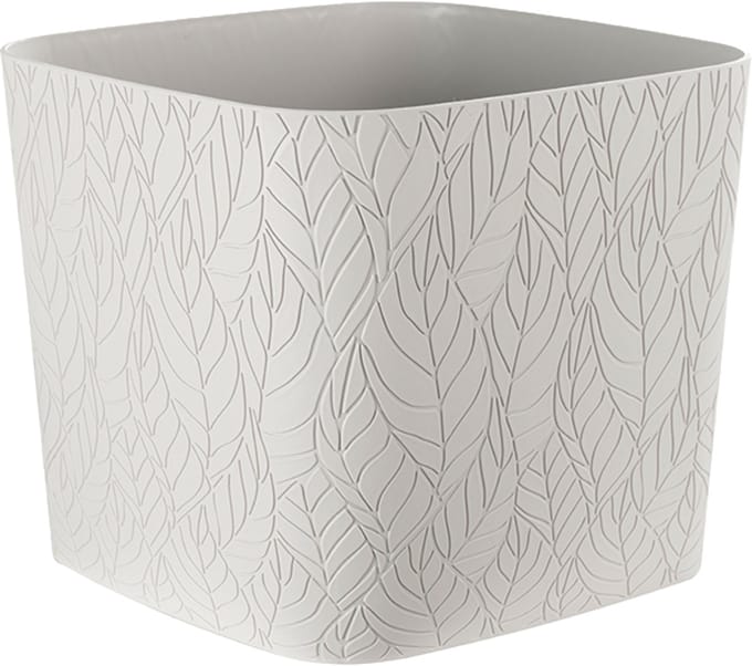 Elezza Leaf Quadro Bloempot L38 x B38 x H32 cm - Amandel