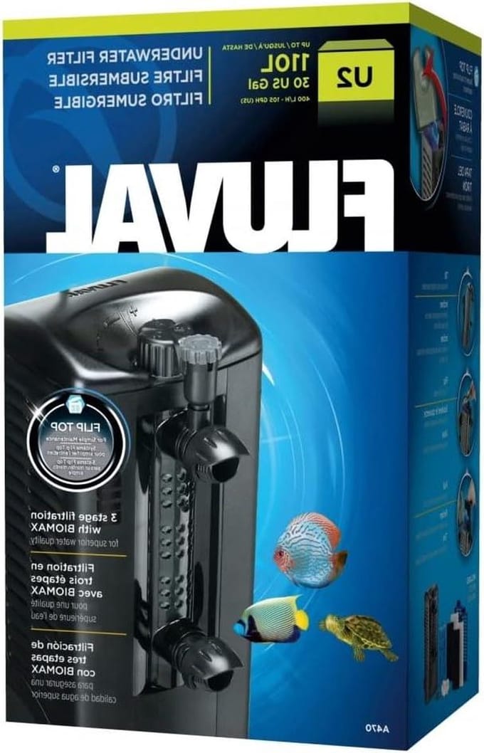 Binnenfilter voor aquaria van 45-110 liter - U2 binnenfilter 5W