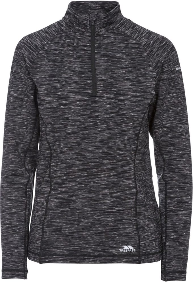 Trespass dames-shirt met lange mouwen Edith - Female Active Top Grey Marl