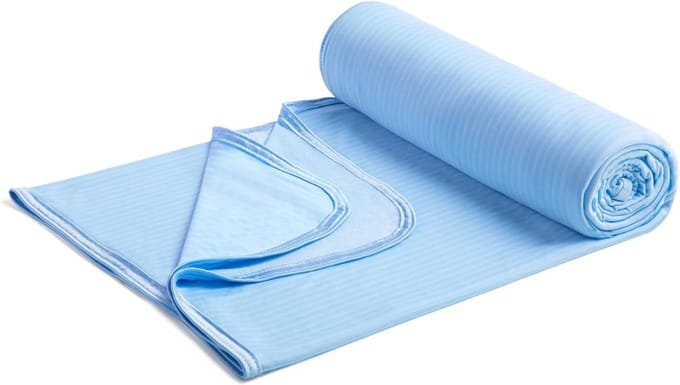 ZRSS® Koeldeken - Verkoelend Dekbed - Zomerdekbed - Cooling Blanket - 150 x 200 cm - Blauw